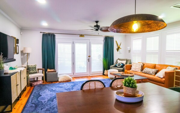 Televisio, takka, stereot