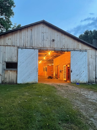 Exterior. Barn stay with dairy goats! Your clean cozy spot in the barn is waiting for you