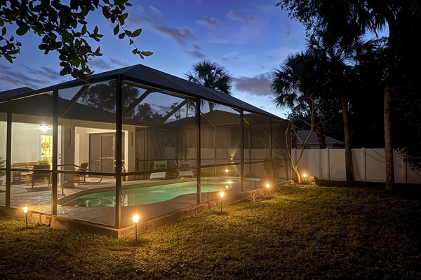 Bain à remous extérieur