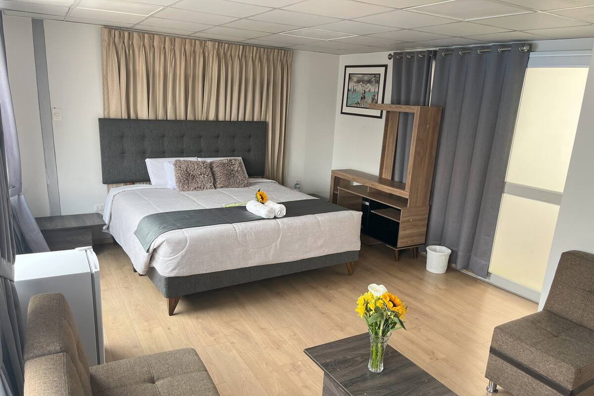 Habitación Matrimonial King Size | 책상, 노트북 작업 공간, 무료 WiFi