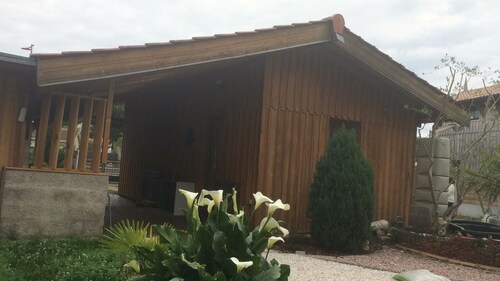  Petit chalet indépendant à 300 mètres du bassin d'Arcachon