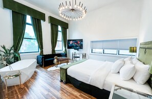 Sophia Suite | 1 bedroom, premium bedding, individually decorated