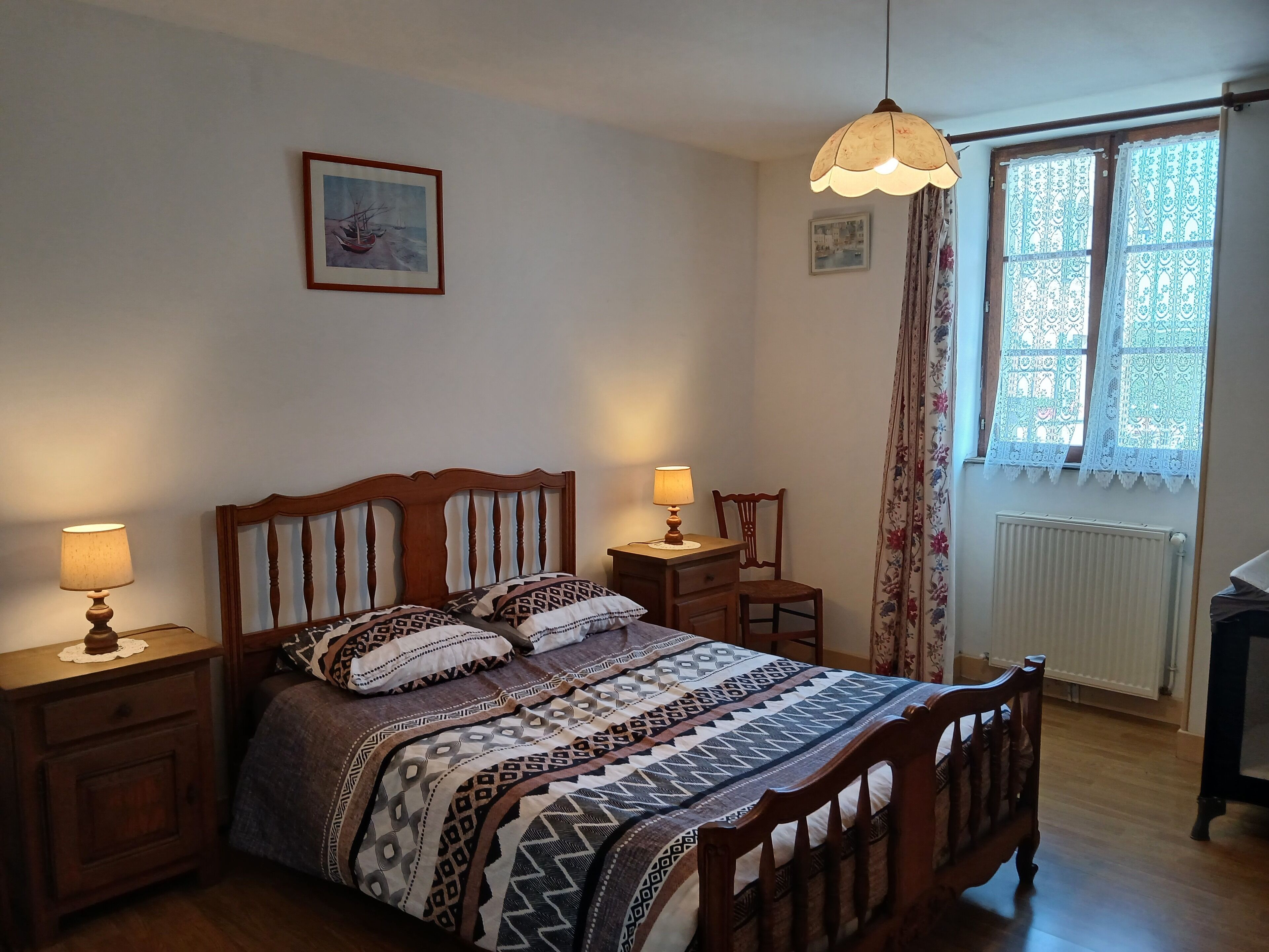 2 chambres, lit parapluie, Wi-Fi gratuit, draps fournis