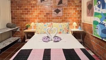 Quarto casal | 1 quarto, roupas de cama antialérgicas, Wi-Fi de cortesia