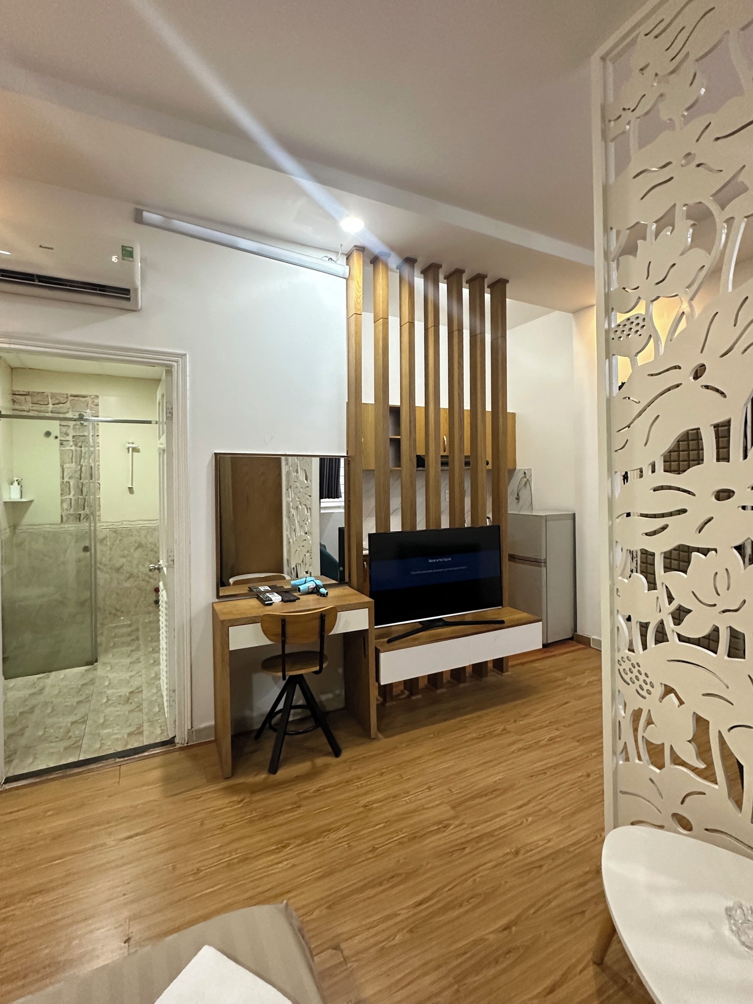 Traditional Apartment, 1 Bedroom | Private kitchen | Fridge, stovetop, rice cooker, cookware/dishes/utensils