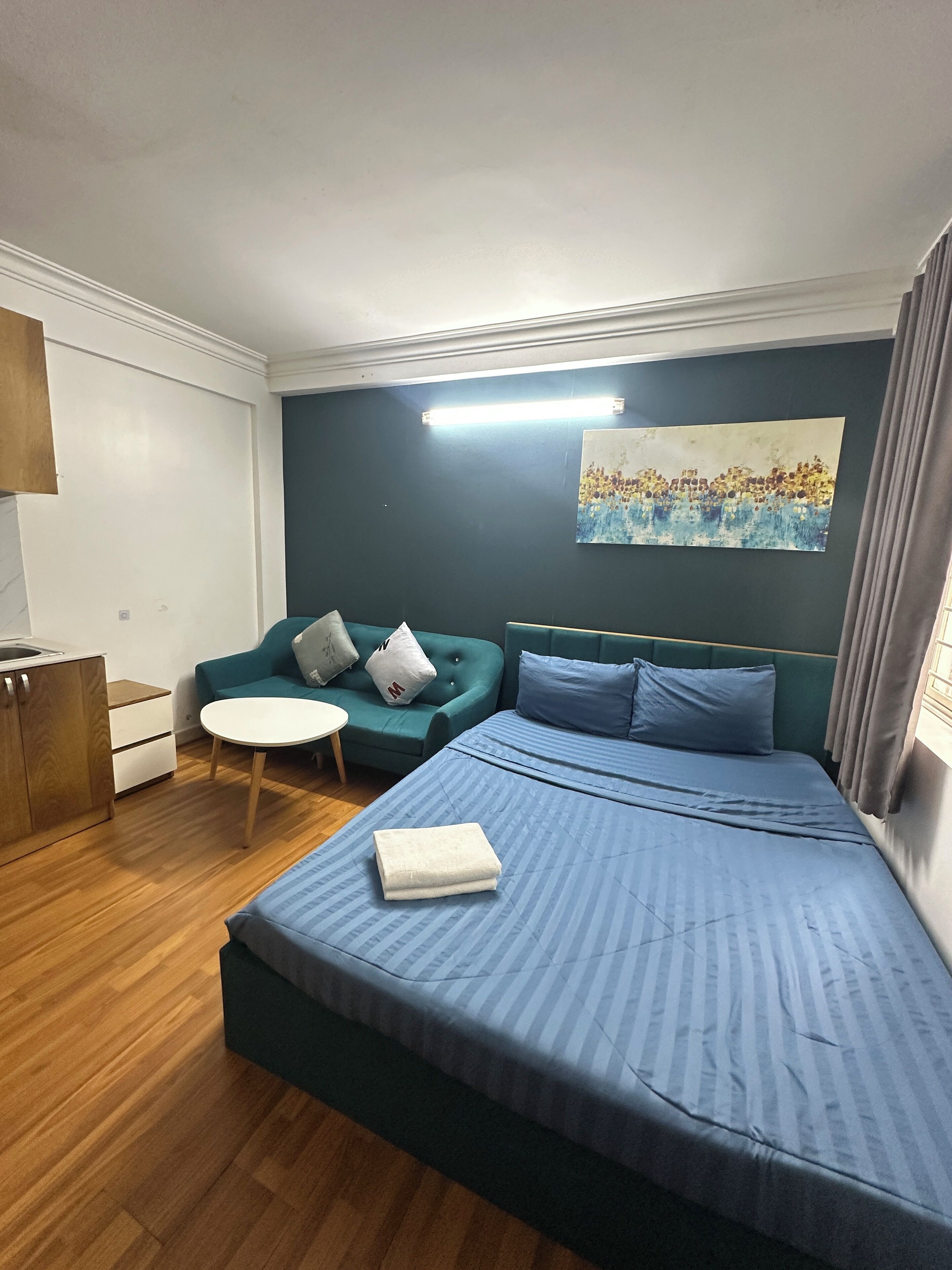Appartement, 1 chambre | 1 chambre, draps en coton égyptien, literie de qualité supérieure