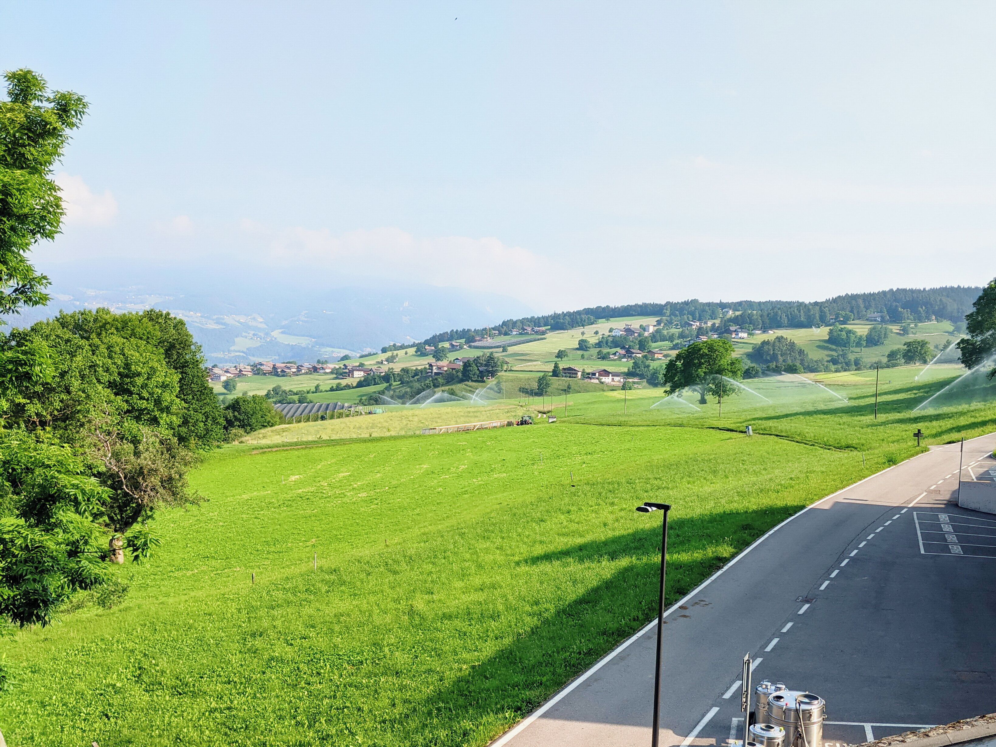 Vue depuis le balcon