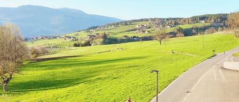 Appartement Panoramique, vue montagne | Balcon