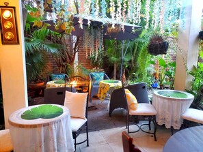 Opções para refeição ao ar livre