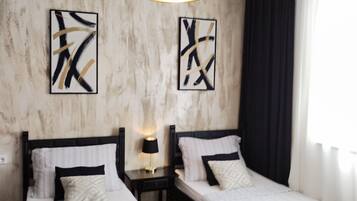 2 bedrooms, WiFi, bed sheets