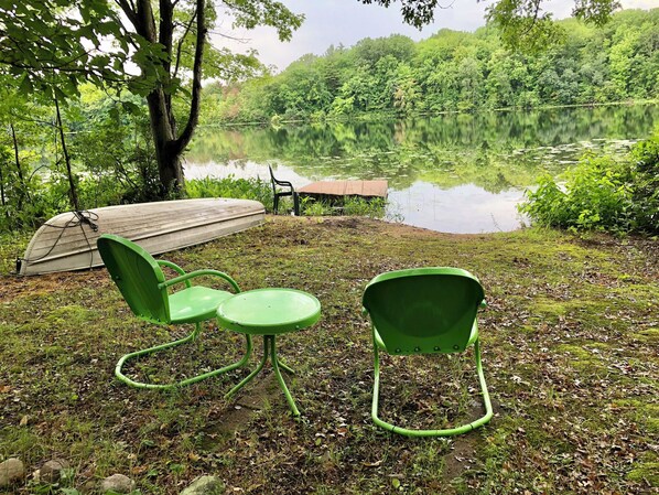 Property grounds - Secluded RV on Private No Wake Lake With Your Own Access (CEDAR SPRINGS)