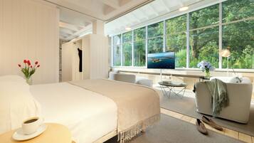 Superior appartement | Uitzicht op de tuin