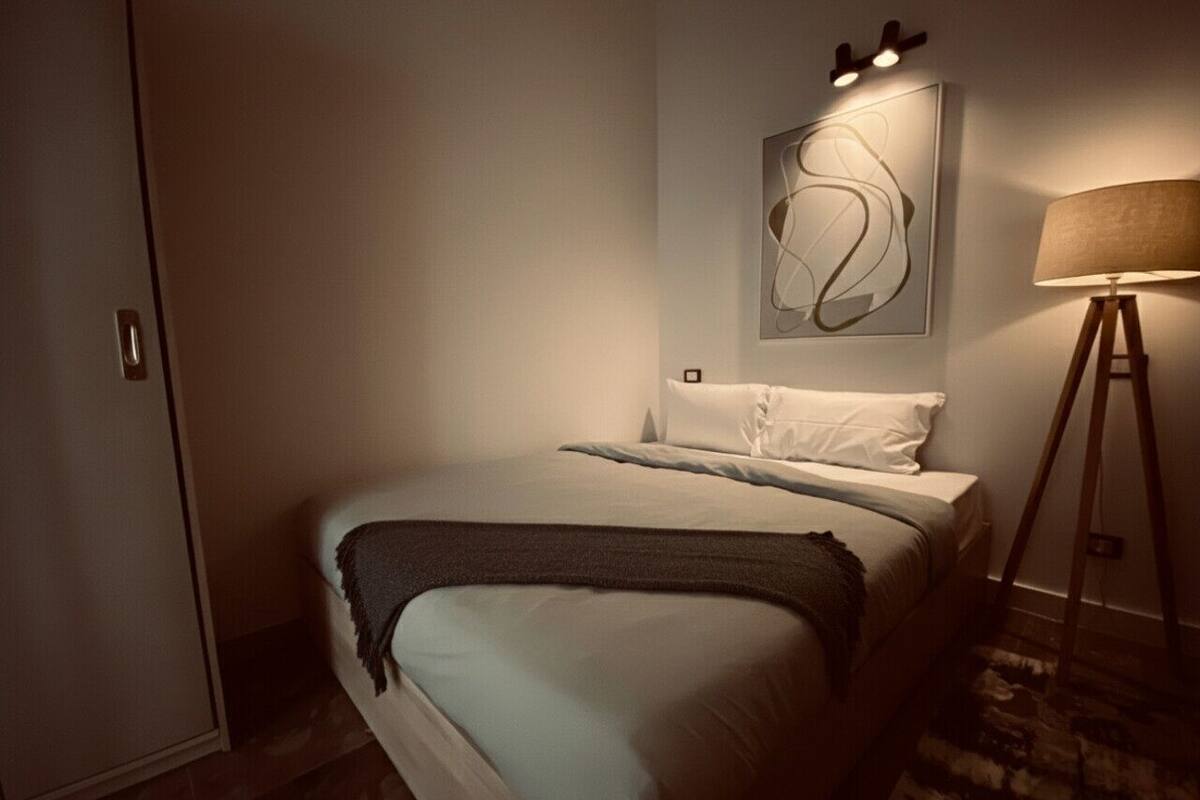 Basic-enkeltværelse | Premium-sengetøj, Select Comfort-senge, gratis Wi-Fi, sengetøj