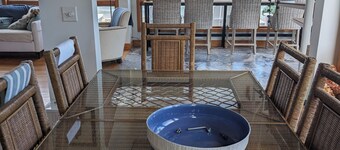 Charming cottage with amazing views St Mary's River in De TourVillage