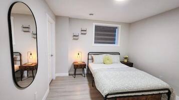 2 soveværelser, pengeskab på værelset, Wi-Fi, sengetøj