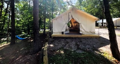 Luxury Spacious Glamping, Lake View, Grill, Pool, Pet Friendly, Swim