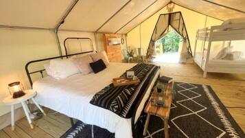 1 soverom og sengetøy