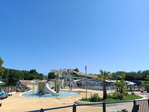 Piscine couverte, piscine extérieure