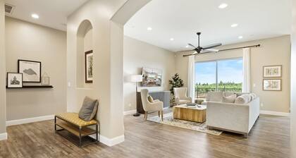 Stunning home with vineyard views, outdoor activities, & modern amenities