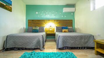 1 bedroom, iron/ironing board, travel crib, WiFi