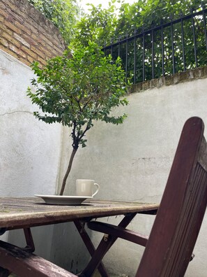 Outdoor dining - Marylebone Central London Historic Home + Private Garden (London)