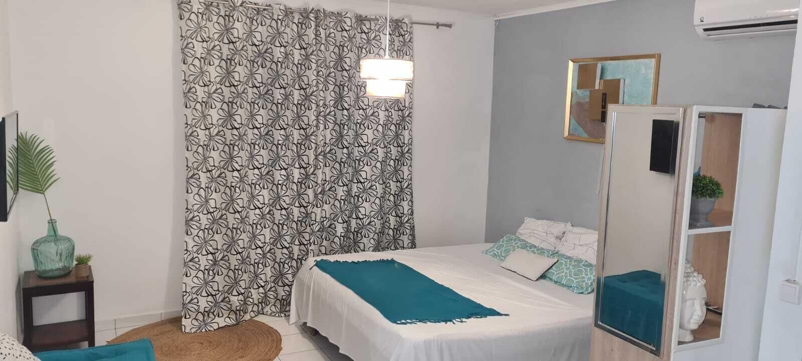 1 bedroom, iron/ironing board, bed sheets