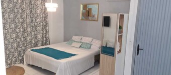 Fully furnished, air-conditioned apartment (5 min from airport)