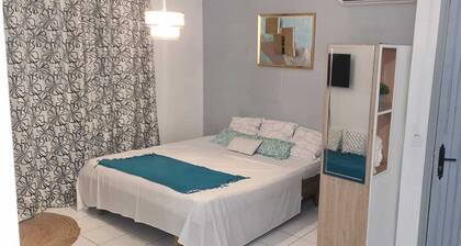 Fully furnished, air-conditioned apartment (5 min from airport)