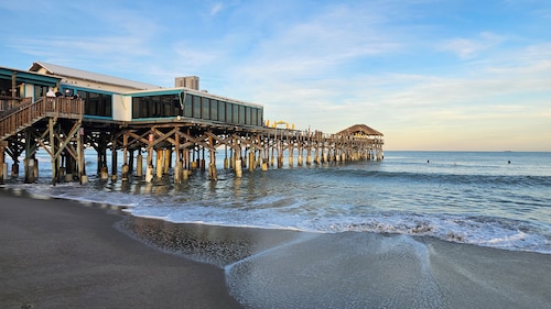 High End 2BR & 2BATH Condo next to Pier!  POOL, Balcony & RIGHT on the BEACH!