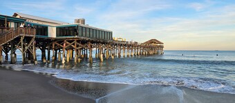 High End 2BR & 2BATH Condo next to Pier!  POOL, Balcony & RIGHT on the BEACH!