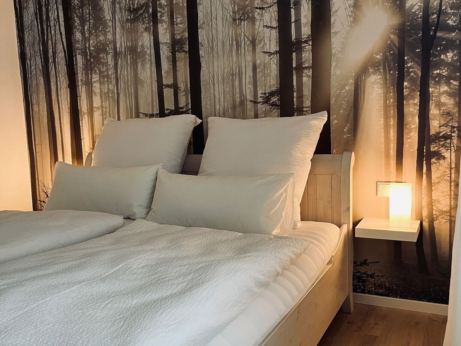 Ferienwohnung Auszeit Zwanzig-Schlafzimmer