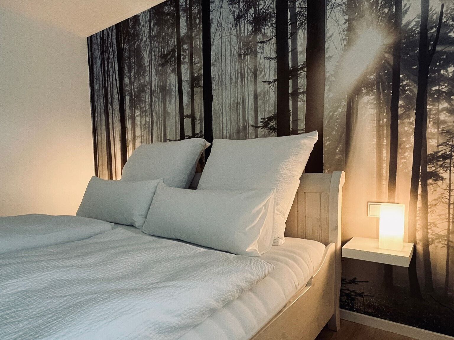 Ferienwohnung Auszeit Zwanzig-Schlafzimmer