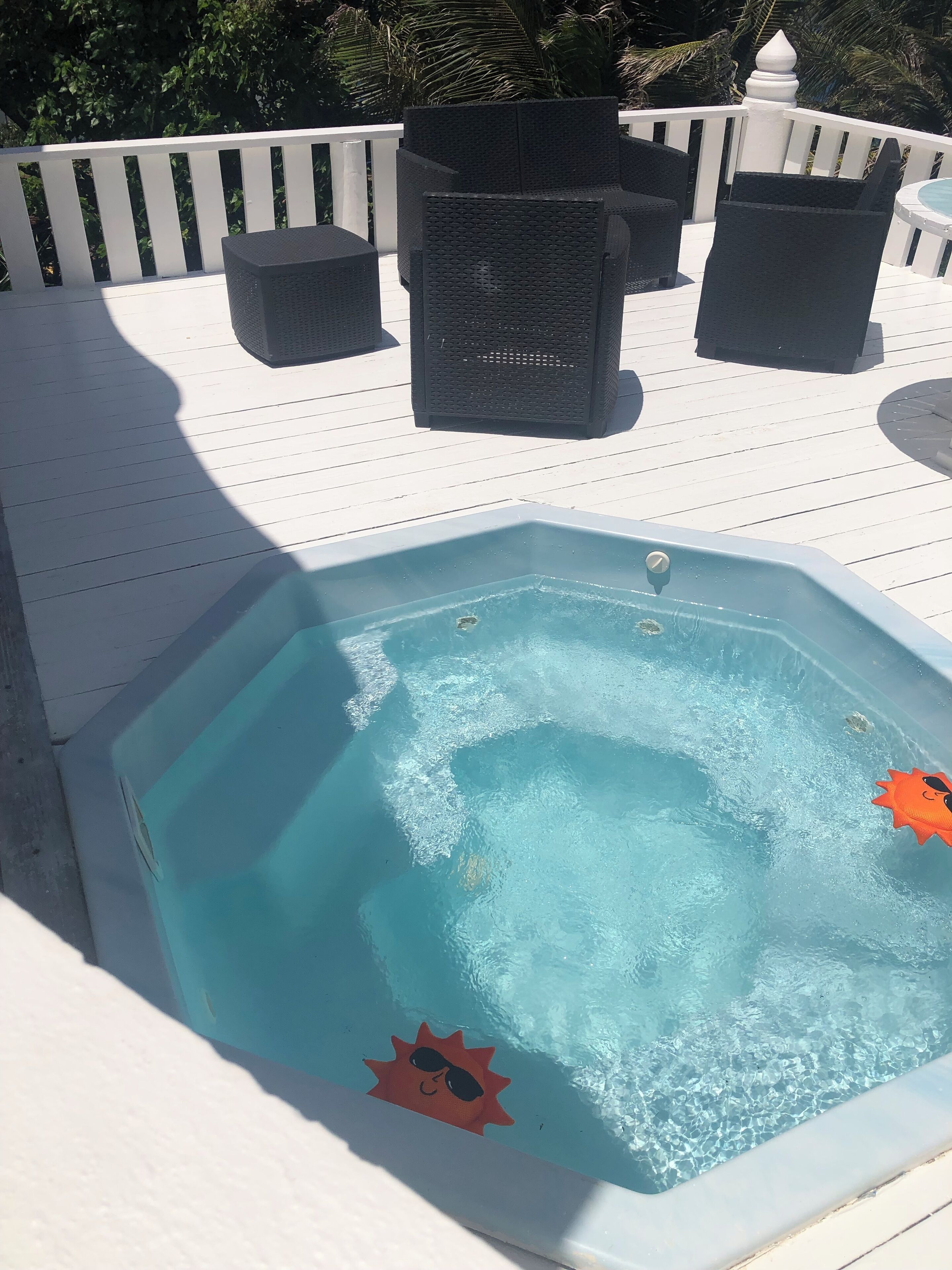 Bain à remous extérieur