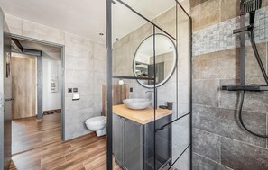 Shower, hair dryer