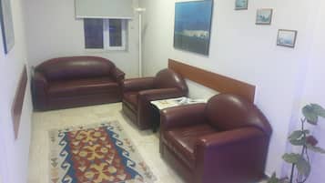 55-inch TV with satellite channels