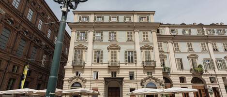 Fassade der Unterkunft