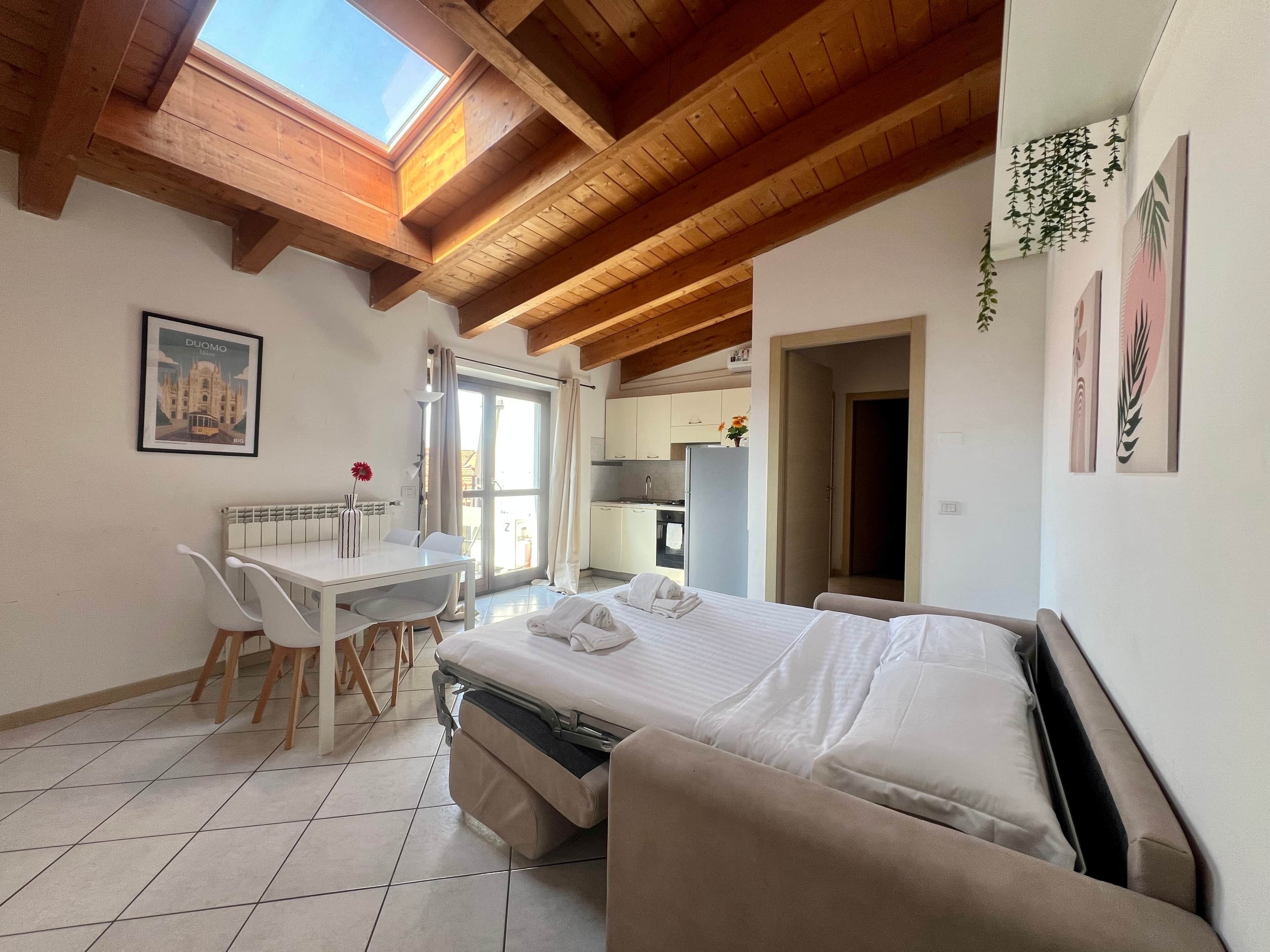 1 dormitorio, tabla de planchar con plancha, wifi gratis y ropa de cama