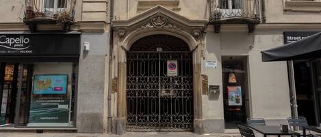 Entrée de l’hébergement