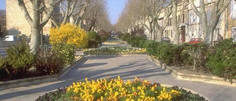 Enceinte de l’hébergement