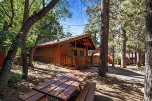Exterior - Hythe Cabin - Adorable Cabin, Fireplace, Deck, Barbecue (Sugarloaf)