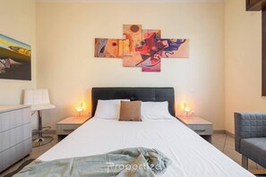 1 bedroom, iron/ironing board, free WiFi, bed sheets