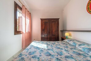 1 makuuhuone, vuodevaatteet