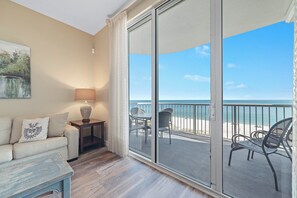 TV - Beachfront Condo | Steps from Flora Bama | Pools, Hot Tub, Gym & More! | My Beach Getaways (Pensacola)