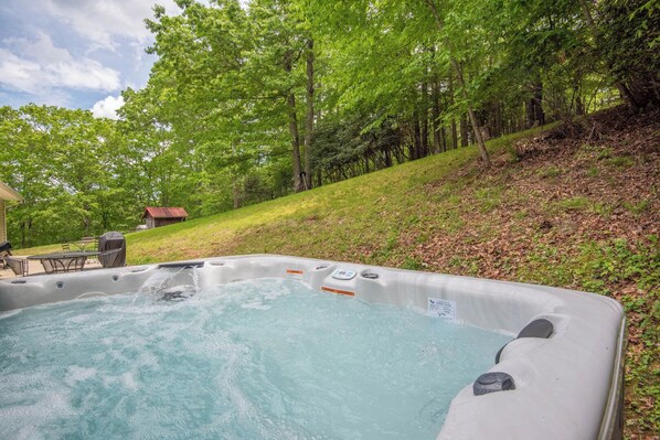 Bubbelpool utomhus