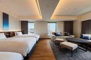 Quarto triplo júnior (20F-21F/High floor,South Gate) | 1 quarto, cofres nos quartos, quartos à prova de som