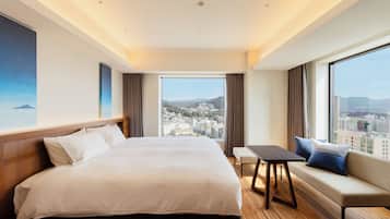 Habitación Elite doble (20F-21F/High floor South Gate Corner) | 1 dormitorio, caja fuerte, sistema de insonorización