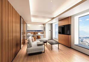 [20F-21F/High floor/52sqm] South Gate Station Suite, Non-smoking | 1 bedroom, in-room safe, soundproofing, iron/ironing board