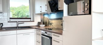 Haus Wernerwald - Haus Wernerwald Fewo 6 - Traumhafte Strandnahe Ferienwohnung mit Meerblick