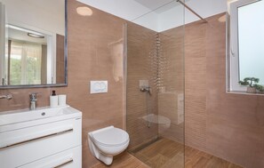 Shower, hair dryer