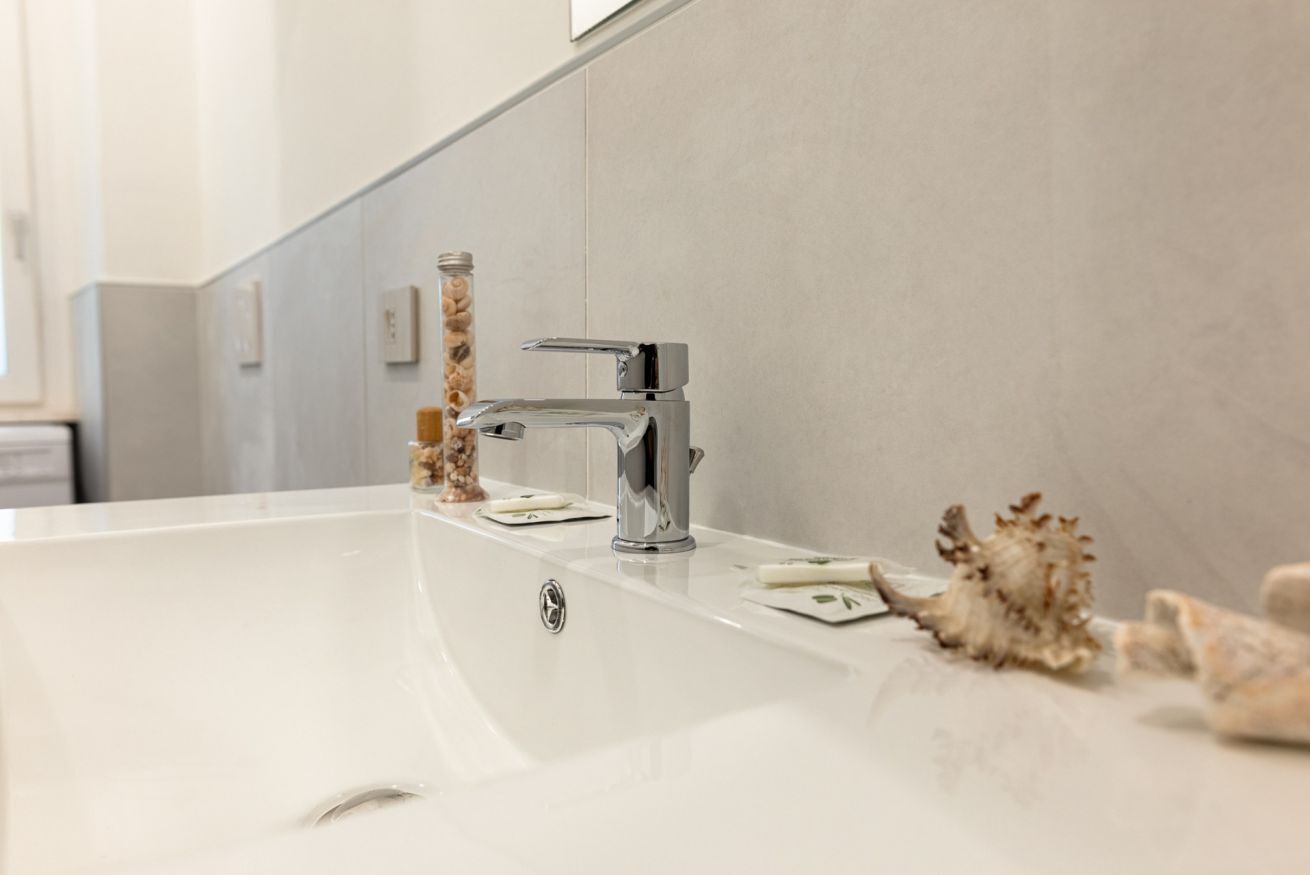 Dusche, Haartrockner, Bidet, Handtücher
